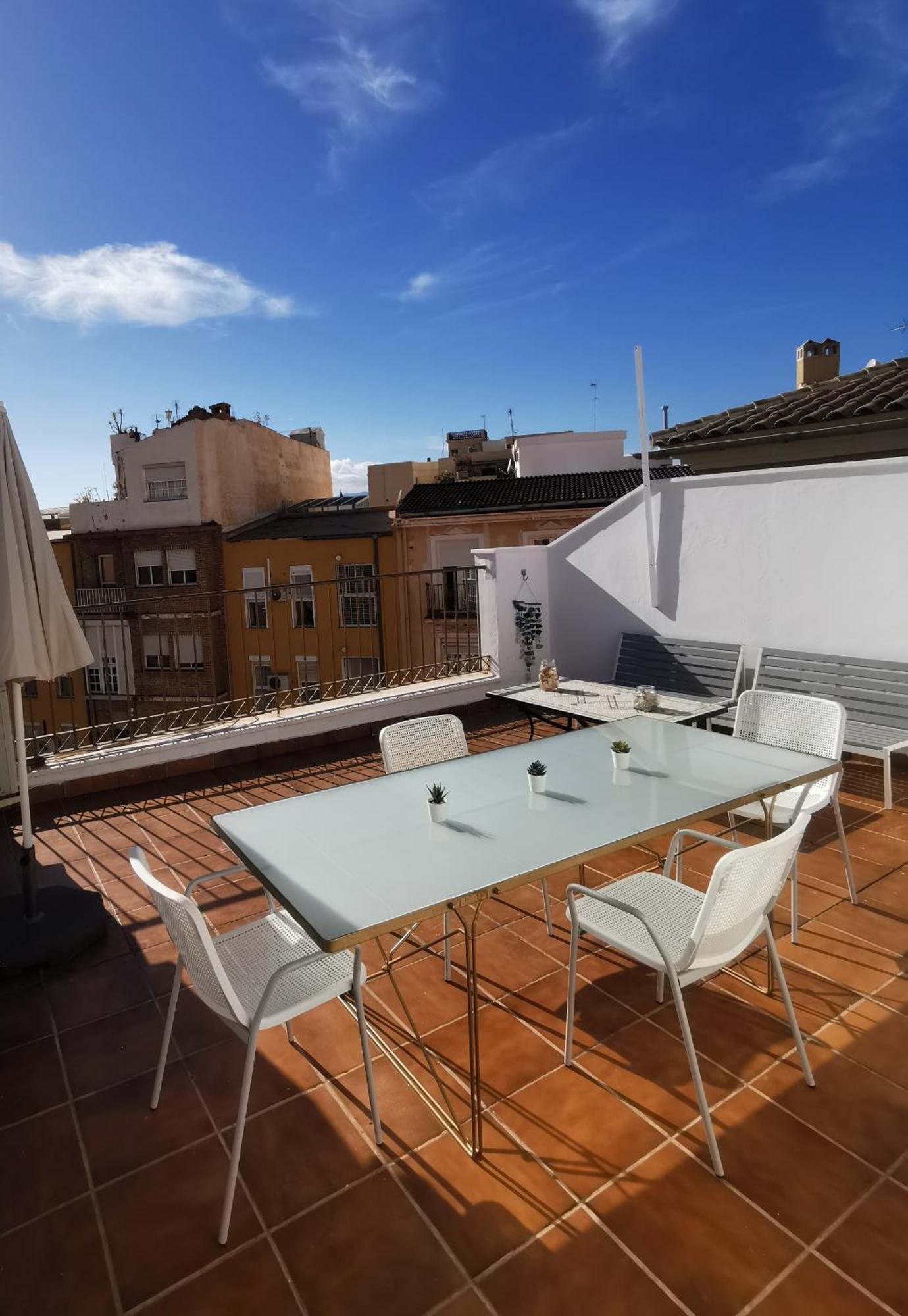 Apartament Atico Con Vistas Centro Historico / Terraza 40 M Malaga Zewnętrze zdjęcie
