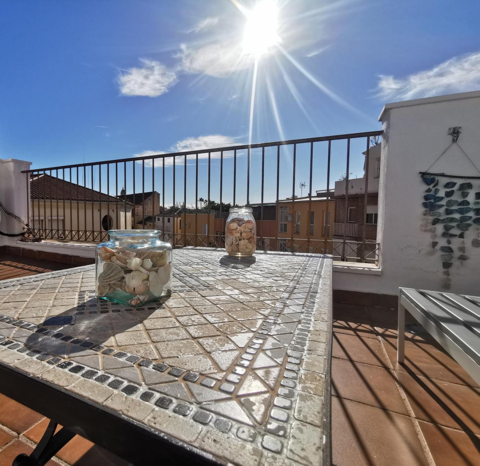 Apartament Atico Con Vistas Centro Historico / Terraza 40 M Malaga Zewnętrze zdjęcie